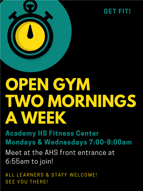 Gym flier